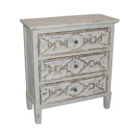 August Grove Spritzky 3 Drawer Accent Chest