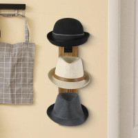 17 Stories 3 - Hook Wall Mounted Hat Coat Rack