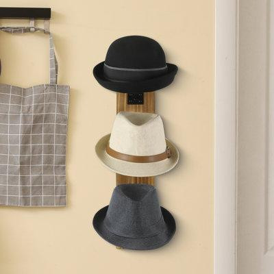 17 Stories 3 - Hook Wall Mounted Hat Coat Rack in Other