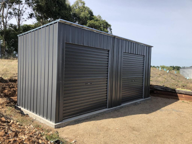NEW BLACK Roll-Up Doors. Now available in Canada! 5’ x 7’, 6' x 7', 7' x 7' Shed Roll-up Door $755.00 & up in Outdoor Tools & Storage in Greater Vancouver Area - Image 3