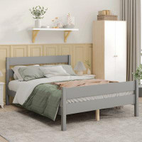 Harriet Bee Full Bed With Headboard And Footboard