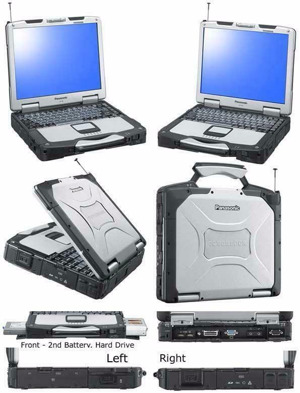 Panasonic Toughbook CF-30 TouchScreen Laptop 4GB RAM 500 HD 3G Built Windows10Pro BackLitkybd  Wifi MSOffice in Laptops - Image 4