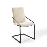 Lefancy.net Lefancy Pitch Upholstered Fabric Dining Armchair
