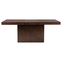 Corrigan Studio Malilah Extendable Pedestal Dining Table