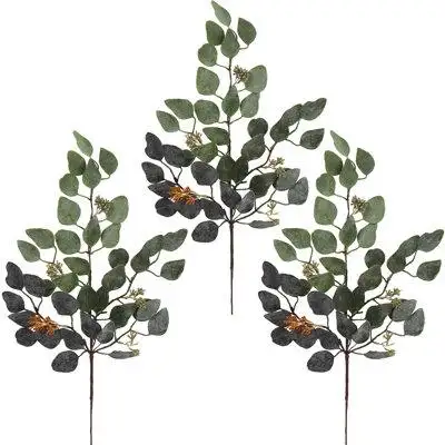 Primrue 14'' Tall Faux Eucalyptus Branch