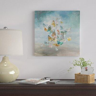 Winston Porter 'Beautiful Butterflies' Acrylic Painting Print on Canvas in Arts & Collectibles