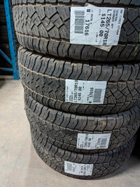 LT265/70R18  265/70/18   GENERAL GRABBER APT  ( all season summer tires ) TAG # 17616