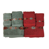 Paseo Road by HiEnd Accents Southwest 3 Piece 100% Cotton Towel Set