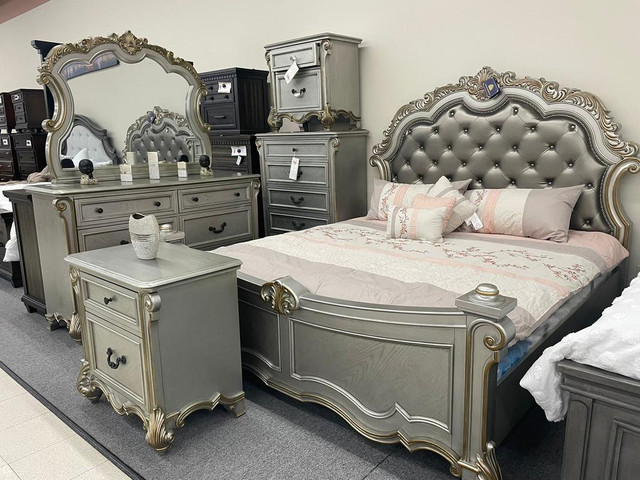 Wooden Storage Bedroom Set Sale !! in Beds & Mattresses in Windsor Region - Image 4