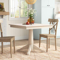 Sand & Stable™ Adelyn 36" Solid Wood Pedestal Dining Table