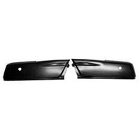 Bumper Face Bar RearDriver Side/Passenger Side Set Ford F150 2015-2020 Black With Sensor , FO1102383