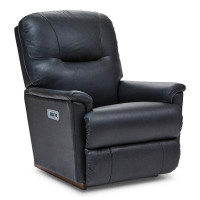 La-Z-Boy Aries Power Leather Match Rocking Recliner with Power Headrest and Lumbar