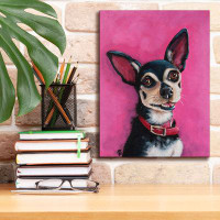 Red Barrel Studio Bubba On Canvas by Lucia Stewart Print