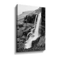Loon Peak Hidden Waterfall Gallery Wrapped Canvas