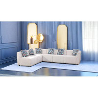 Latitude Run® Designer Model-Piano Key Living Room Sofa Combination
