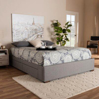 Latitude Run® Melissha Queen Tufted Upholstered Low Profile Storage Platform Bed