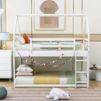 Harper Orchard Simbula Twin over Twin Standard Bunk Bed by Harper Orchard