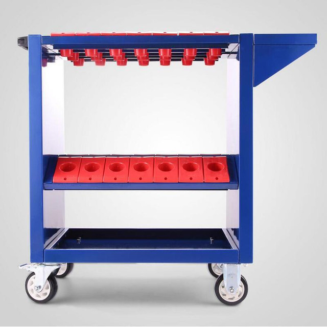 BT40 CNC Tool Trolley Cart with 35 Tool Holders Capacity for CNC Tools Storage Protection #170689 in Other Business & Industrial in Toronto (GTA) - Image 2