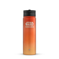 JoyJolt Star Wars The Mandalorian Destinations Collection Tatooine Vacuum Insulated Water Bottle