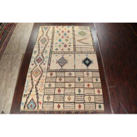 Rugsource Tribal Moroccan Wool Rug Hand-Knotted 10X15