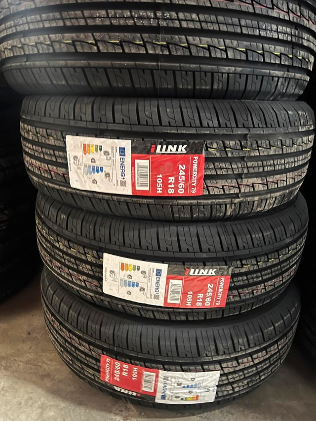 245 60 18 4 ILINK POWER CITY NEW A/S Tires in Tires & Rims in Barrie