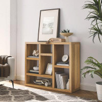 Latitude Run® Open Wooden Open Shelf Bookcase