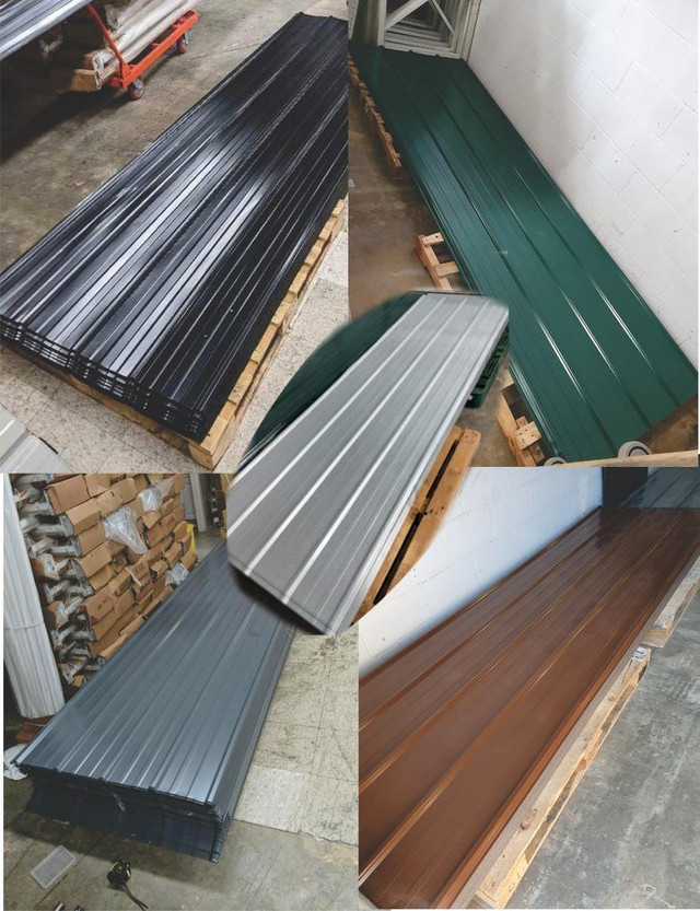 Metal Roofing / Siding / Cladding - IN STOCK - 5 Colours - 647-490-1416 in Roofing in Ontario