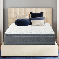 White Noise White Noise 12" Firm Innerspring Mattress and Box Spring