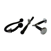 Nylon-braided Rope, Rotating Straight Bar, and V-Shaped Bar Handle 032395