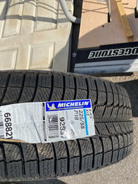 FOUR NEW 225 / 55 R18 MICHELIN XICE XI3 TIRES -- SALE