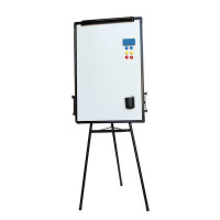 Adjustable Flipchart Erase Easel Board stand 36*24 inch Magnetic White Board for Office Home Classroom 032408