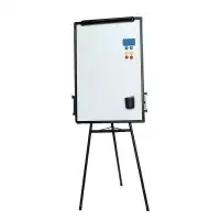 Adjustable Flipchart Erase Easel Board stand 36*24 inch Magnetic White Board for Office Home Classroom 032408