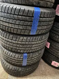 245 55 19 2 Michelin Defender LTX Used A/S Tires With 90% Tread Left