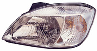 Head Lamp Driver Side Kia Rio Sedan 2009-2011 Chrome Bezel High Quality , KI2502142