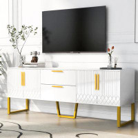 Mercer41 Tv Stand With Drawers And Cabinets