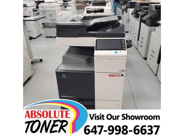 Konica Minolta Bizhub 264e 264 Colour Black &amp; White Printer Scanner Copier 11x17 BUY LEASE RENT Color Copy Machine,  dans Autres équipements commerciaux et industriels  à Région du Grand Toronto