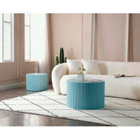 Latitude Run® Nesting Coffee Table Set of 2 with MDF material