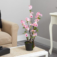 Primrue 2.5Ft. Cherry Blossom Artificial Plant