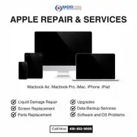 Apple Repair and Services! We Fix Macbook Laptops, iMac, iPhones, iPads and iPad Mini!!!