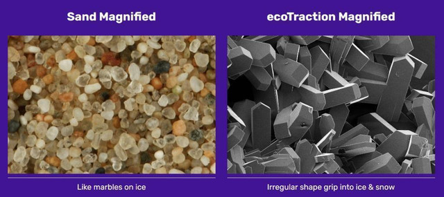 EcoTraction ( in Stock ) - A green, Natural alternative to ice melters & Road Salt - 10 kg / 22 Lbs (high-traction) in Other in Edmonton Area - Image 2
