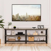 17 Stories Industrial Entertainment Center TV Media Console Table