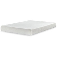 Signature Design by Ashley Chime 8 Inch Memory Foam 2-Piece King Mattress Package