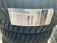 FOUR NEW 265 60 R18 KUMHO WS31 WINTER ICE SNOW $899   FORD EDGE  JEEP GRAND CHEROKEE  FORD F150 RAM 1500