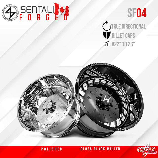 SENTALI FORGED: TRUE FORGED WHEELS BUILT FOR CANADIANS! FREE SHIPPING! in Tires & Rims in Alberta - Image 3