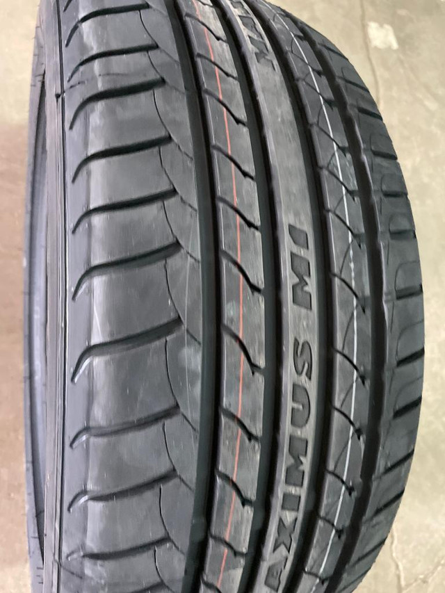 4 pneus dété neufs P225/50R17 98W Maxtrek Maximus M1 in Tires & Rims in Québec City - Image 2