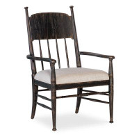 Hooker Furniture Americana Upholstered Seat Arm Chair