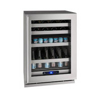 U-Line 72 Can 24" Convertible Beverage Refrigerator