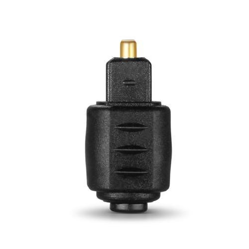 Mini Optical Audio Adapter - 3.5mm Female Jack To Digital Toslink Male Plug - Black in General Electronics