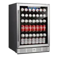 Kalamera Kalamera 175 Can Convertible Beverage Refrigerator with Wine Storage