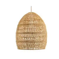 Breakwater Bay Courtlyn 1 - Light Natural Dome Pendant